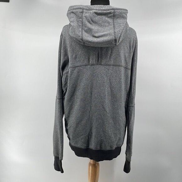 lululemon Om & Roam Pullover Heathered Speckled Black / Black sz 6 workout - Picture 11 of 11
